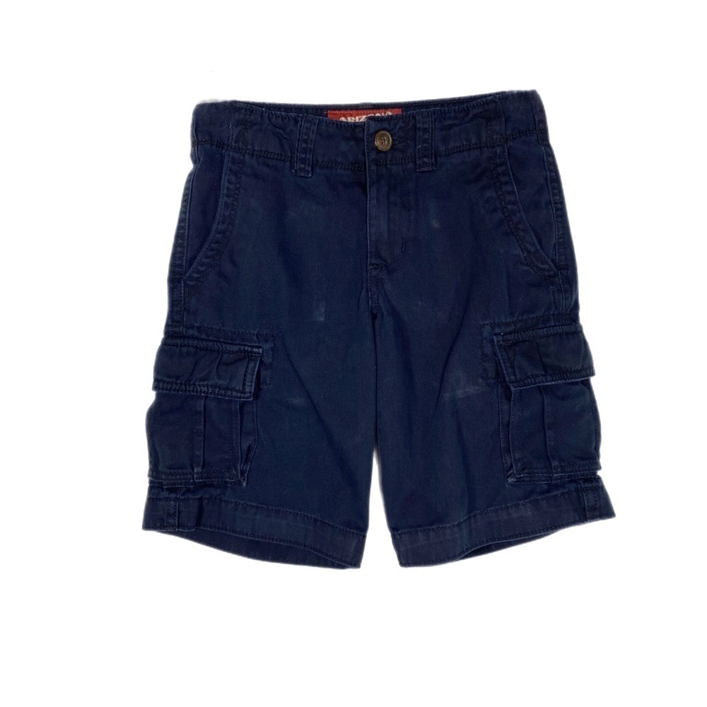 Arizona Jean Co Boy’s Navy Blue Cargo Shorts - Picture 1 of 9